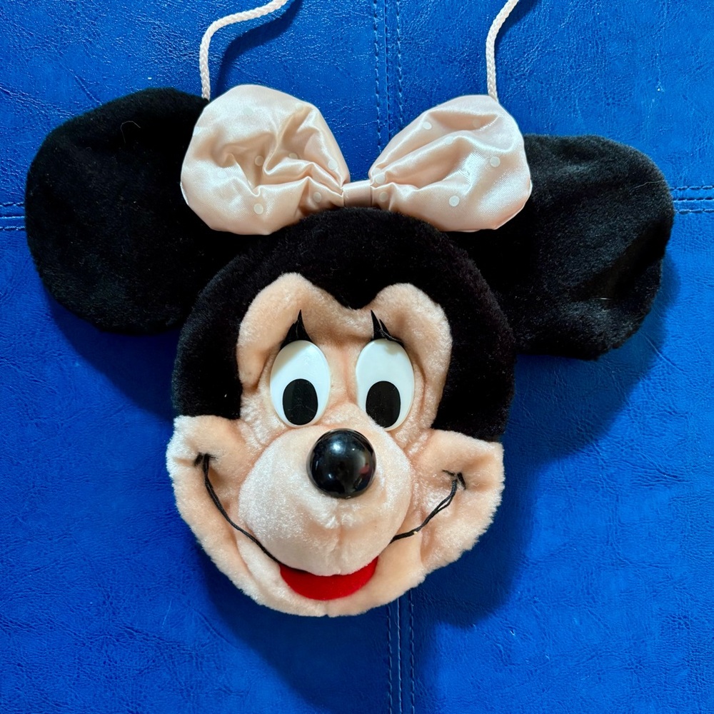 Vintage Minnie Mouse bag - Black and Cream